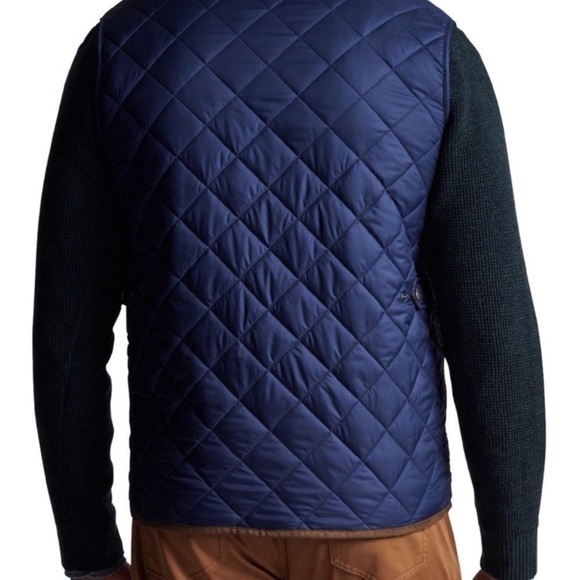 Peter Millar Essex Navy Blue Quilted Vest - Picture 13 of 14